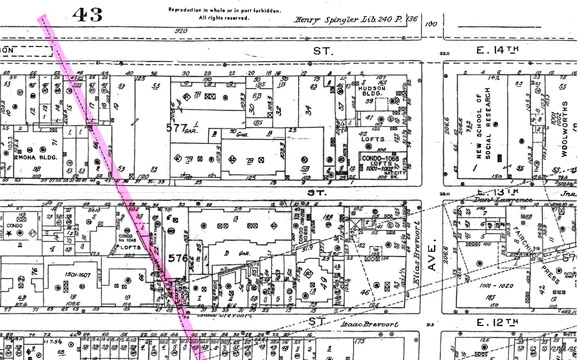 Map It! Lots Shaped by Minetta Brook - Village Preservation