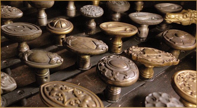 doorknobs made by P.E. Guerin