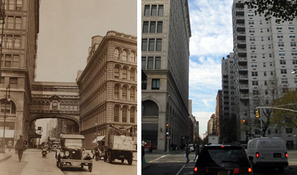 East 9th Street then and now