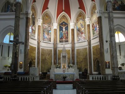 The Interior of the Church of St. Veronica-in-the-Village