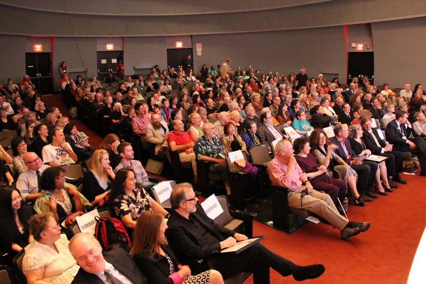 Audience members at the GVSHP Annual Meeting. 