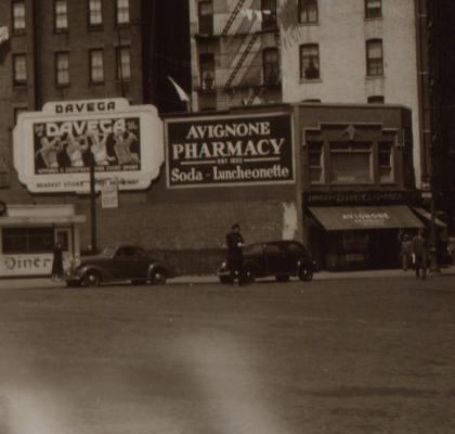 The Avignone brothers built this building on 6th Avenue and Bleecker Street in 1929. 