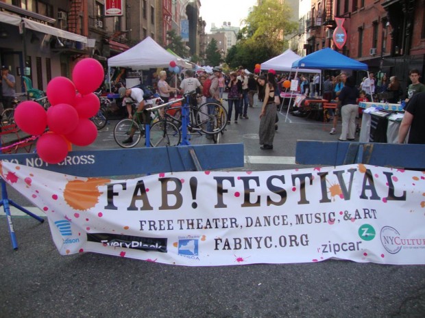 The 2012 Fourth Arts Block Festival. Photo via Bowery Boogie. 