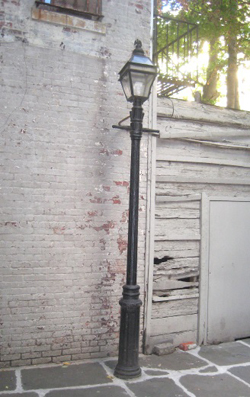 Patchin Place Lamppost in Greenwich Village