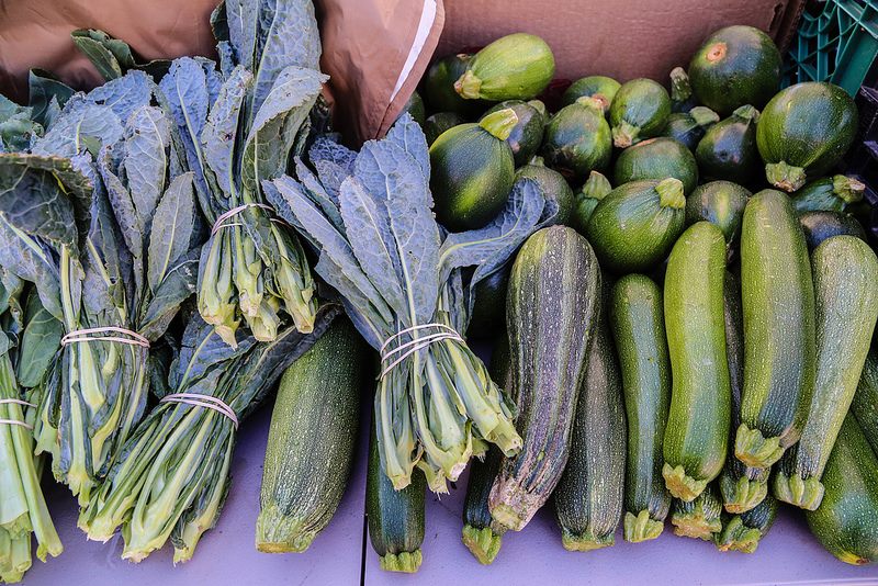 Greens from Washington Square CSA.