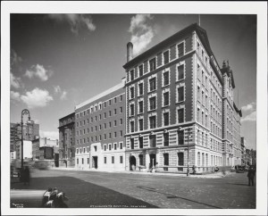 St Vincent's Catholic Medical Center, as seen in 1925.