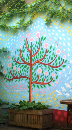 Gardens Tree Painting