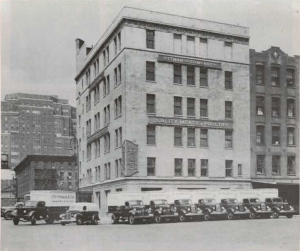 This picture of the building most likely dates from the 1940's or early 50's