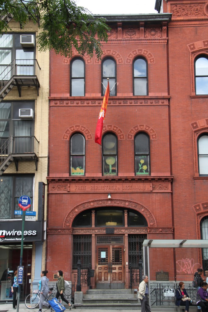 Ottendorfer Library exterior.