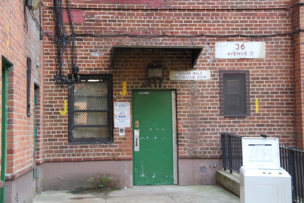 Section of the Lillian Wald Houses that bears her name.