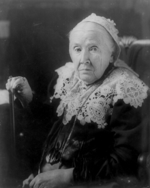 Julia Ward Howe, 1909. Source: US Library of Congress, Prints and Photograph's Division