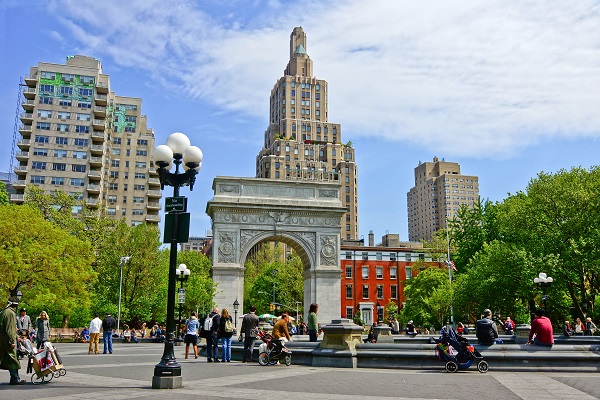 Washington Square Park.