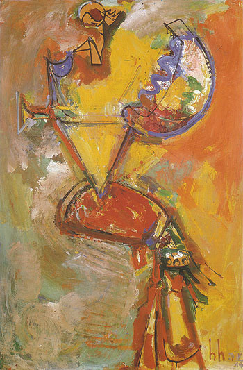 Hans Hofmann Idolatress 1944