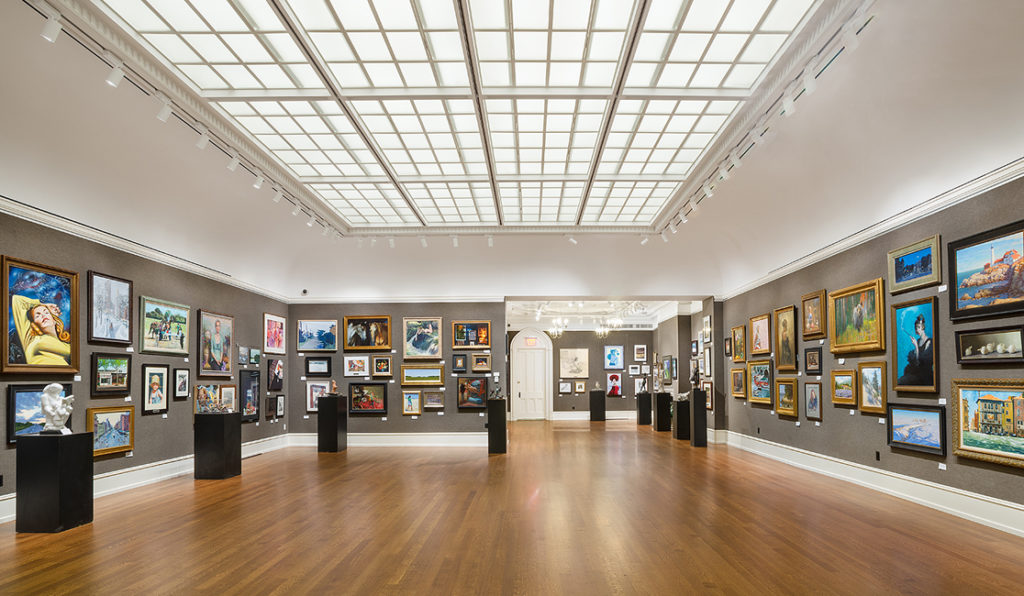 Exhibition, Awards, and Reception of Greenwich Village Art Village