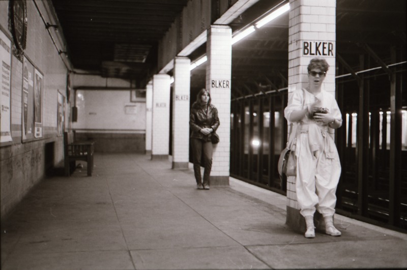 Bleeker St subway stop 1985 small.tif