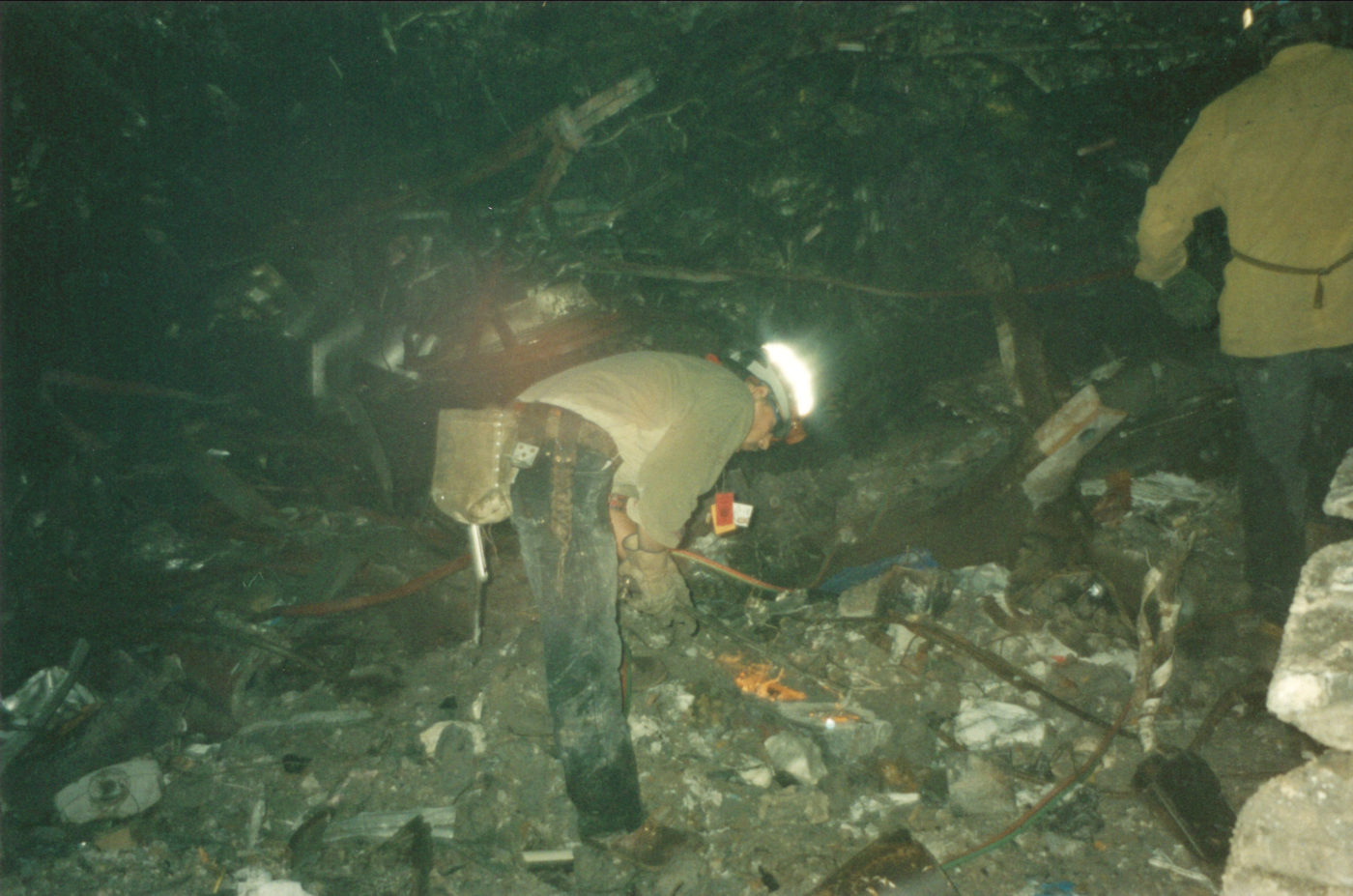 Worker at Ground Zero