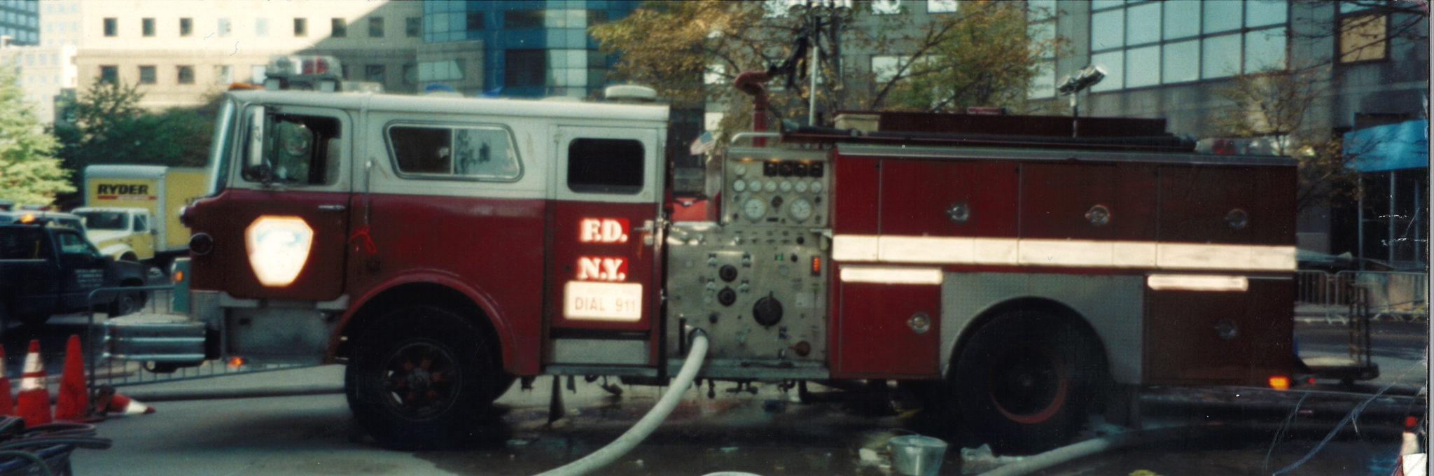FDNY Truck and Hose Connected to Water at Ground zero - Village ...