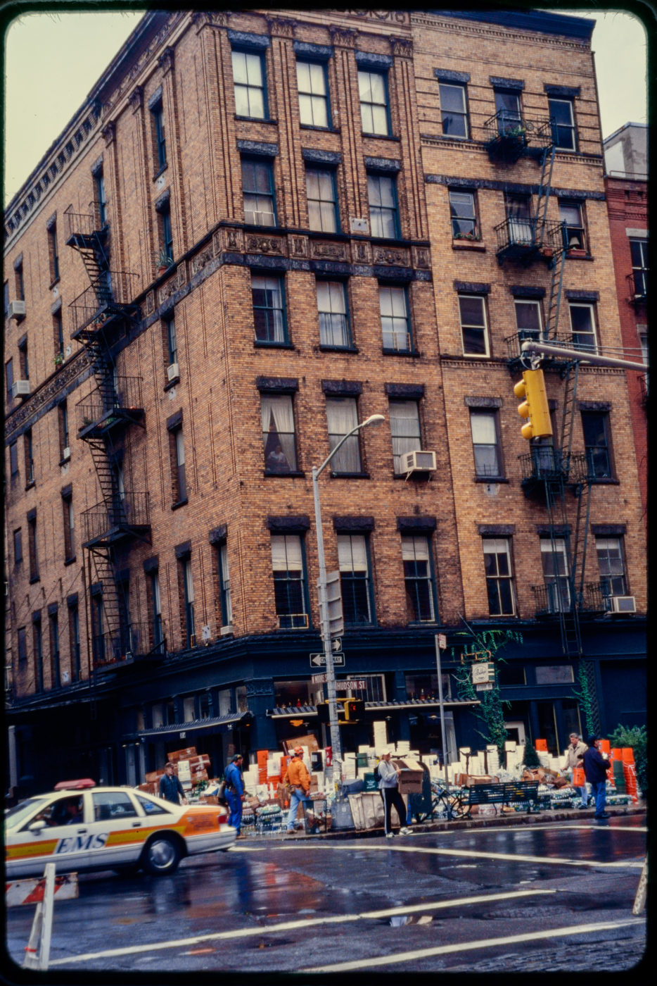 Facing Bubby_s at 120 Hudson from the Middle of Road on North Moore Street.jpg