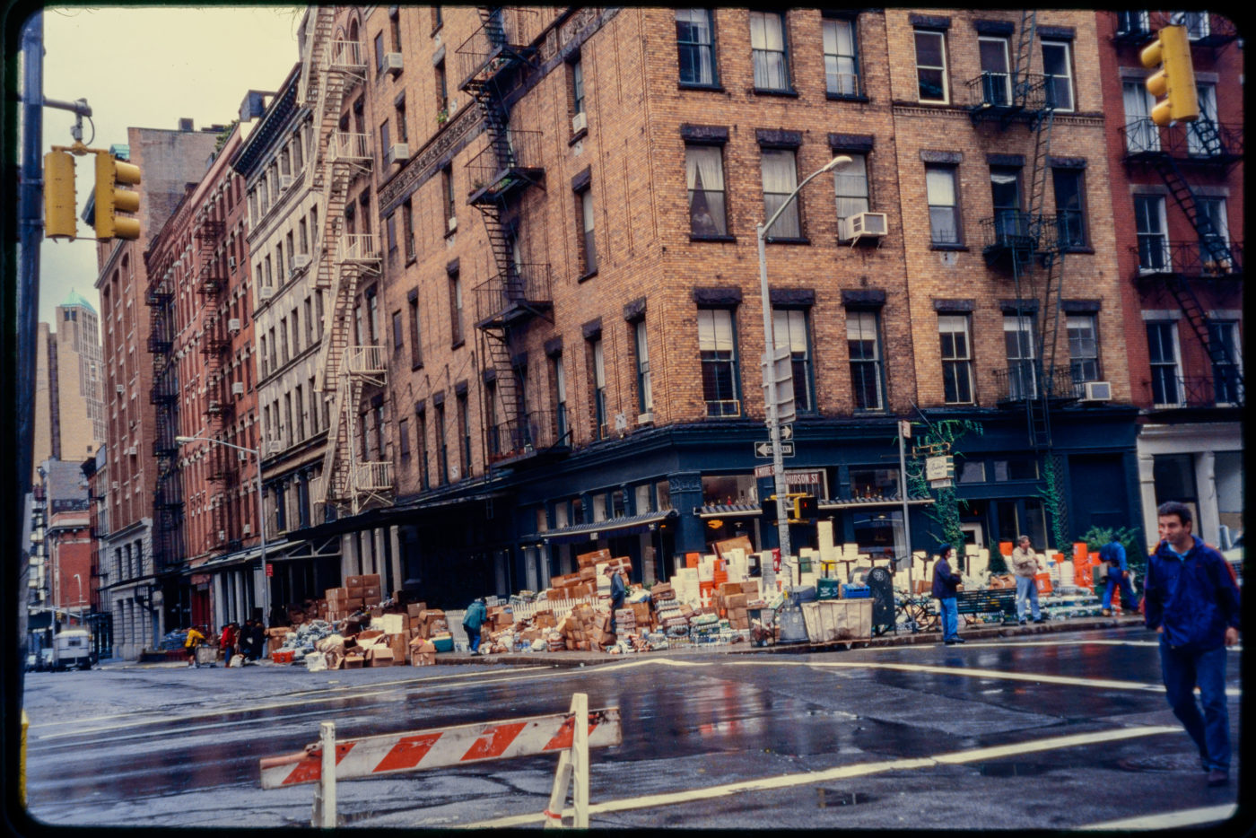 Packages and Supplies Outside Bubby_s on Hudson Street.jpg