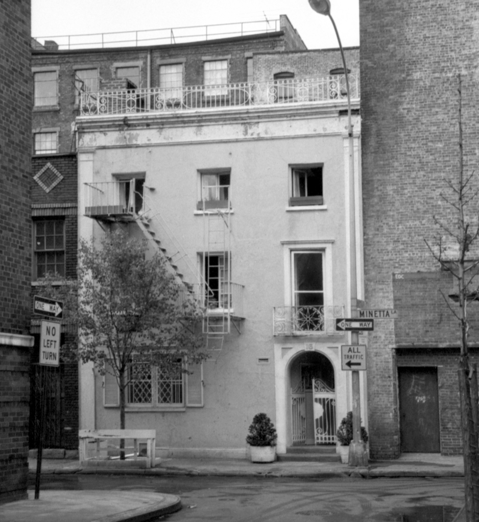 16 Minetta Lane at Minetta Street - Village Preservation
