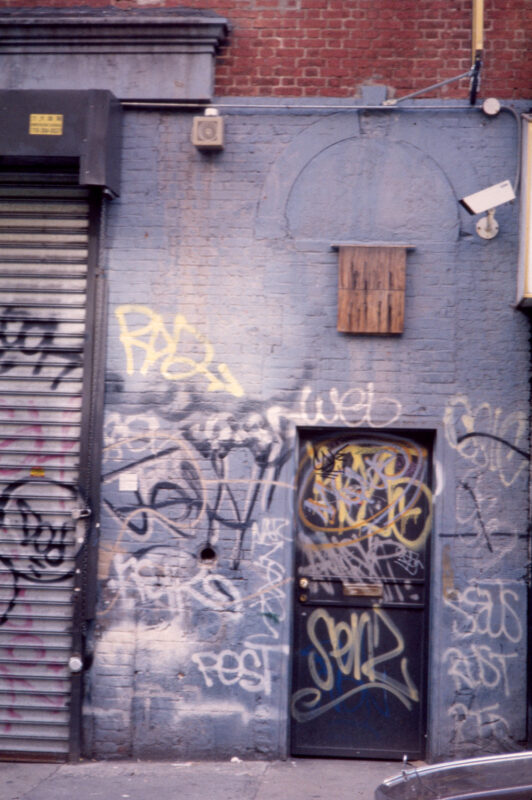 24 Spring Street (demolished), Doorway - Village Preservation