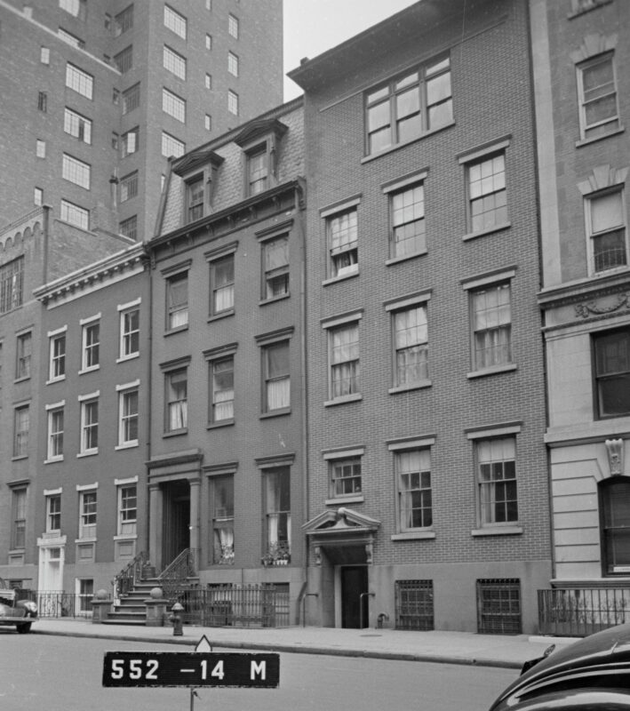 76, 78 and 80 Washington Place (l. to r.), 1940s Tax Photo - Village ...
