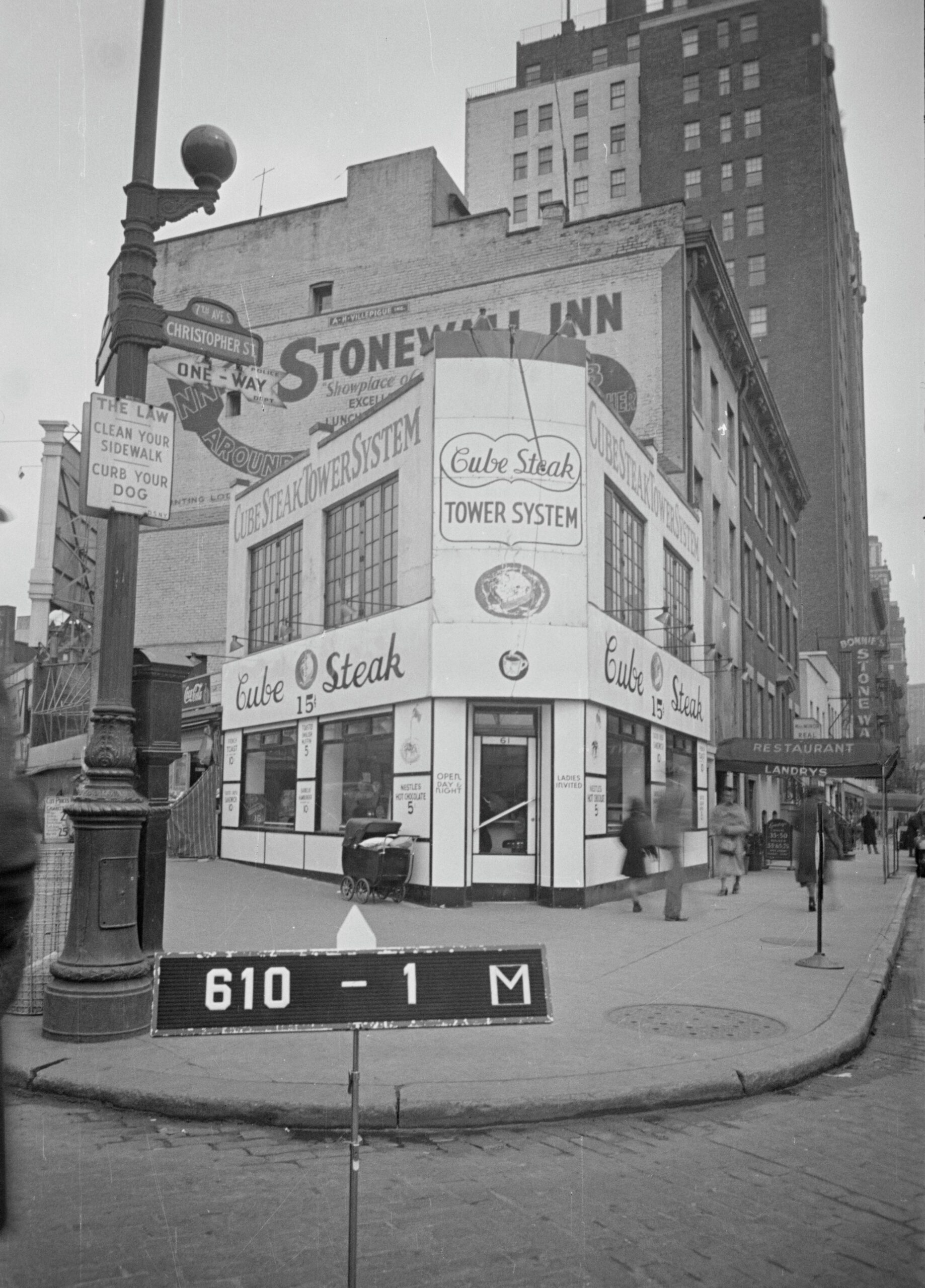 109 Seventh Avenue South, 1940s Tax Photo - Village Preservation